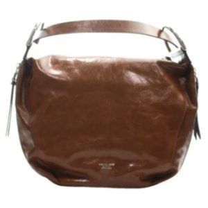 MICHAEL KORS COLLECTION 'CHRISSIE' CRESCENT HOBO GENUINE LEATHER BAG NEW WITH TA